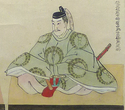 一条兼定像(土佐一条家五代像部分)
