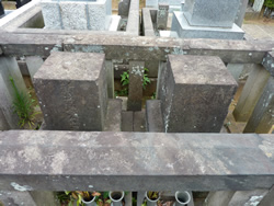 高徳寺内・新井白石および同夫人の墓