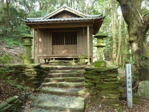 枯松神社社殿